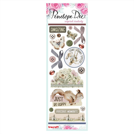 Penelope Dee Woodlands Tales Journal Stickers