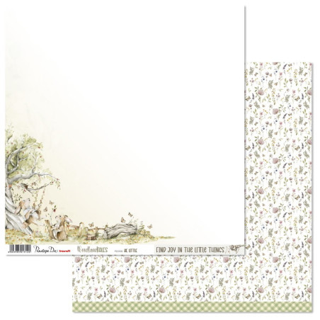 Penelope  Dee 12 x 12 Woodlands Tales Paper - Be Little