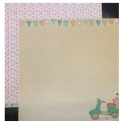 Lady Pattern Sweet Summer Paper - Vespa GO