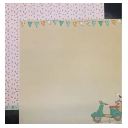 Lady Pattern Sweet Summer Paper - Vespa GO