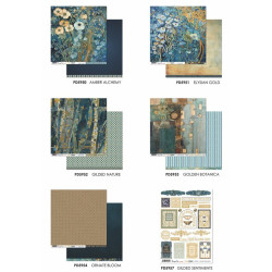 Penelope Dee 12X12 Mega Paper Pack - Gilded Garden