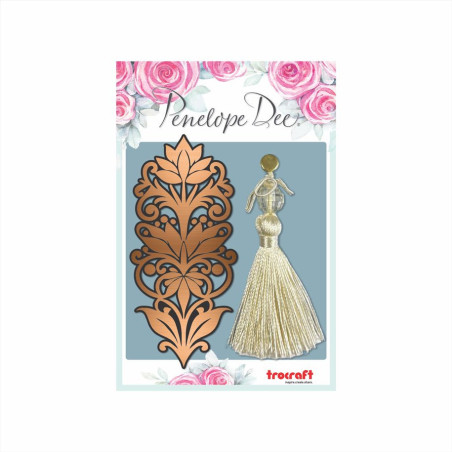 Penelope Dee Gilded Garden Metallic Flourish & Tassel