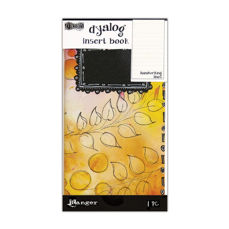 Ranger Dylusions Dyalog Handwriting Lines 2 Insert Book