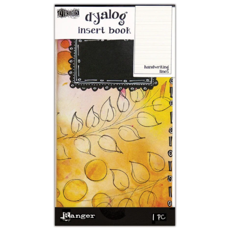 Ranger Dylusions Dyalog Handwriting Lines 2 Insert Book