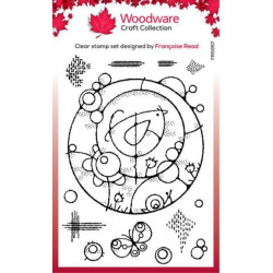 Creative Expressions Clear Stamp - Bird Circle