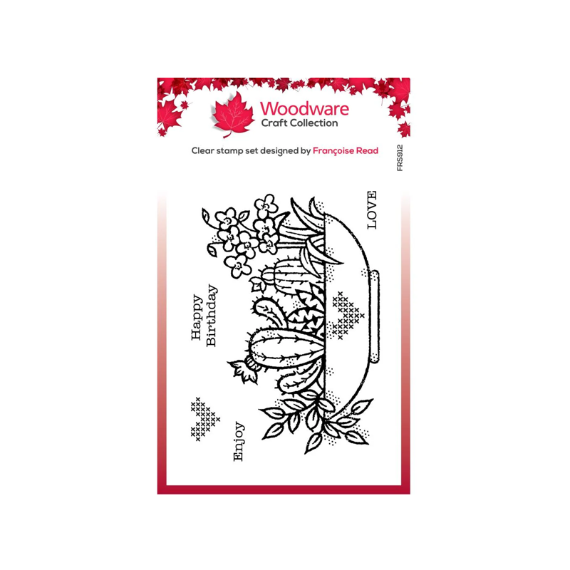 Creative Expressions Clear Stamp Plant Display