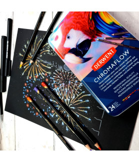 Derwent Chromaflow Colour Pencil Tins