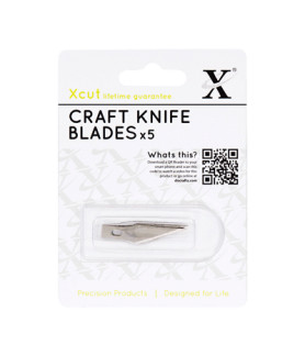 Xcut Craft Knife Replacement Blades (5 Pieces)