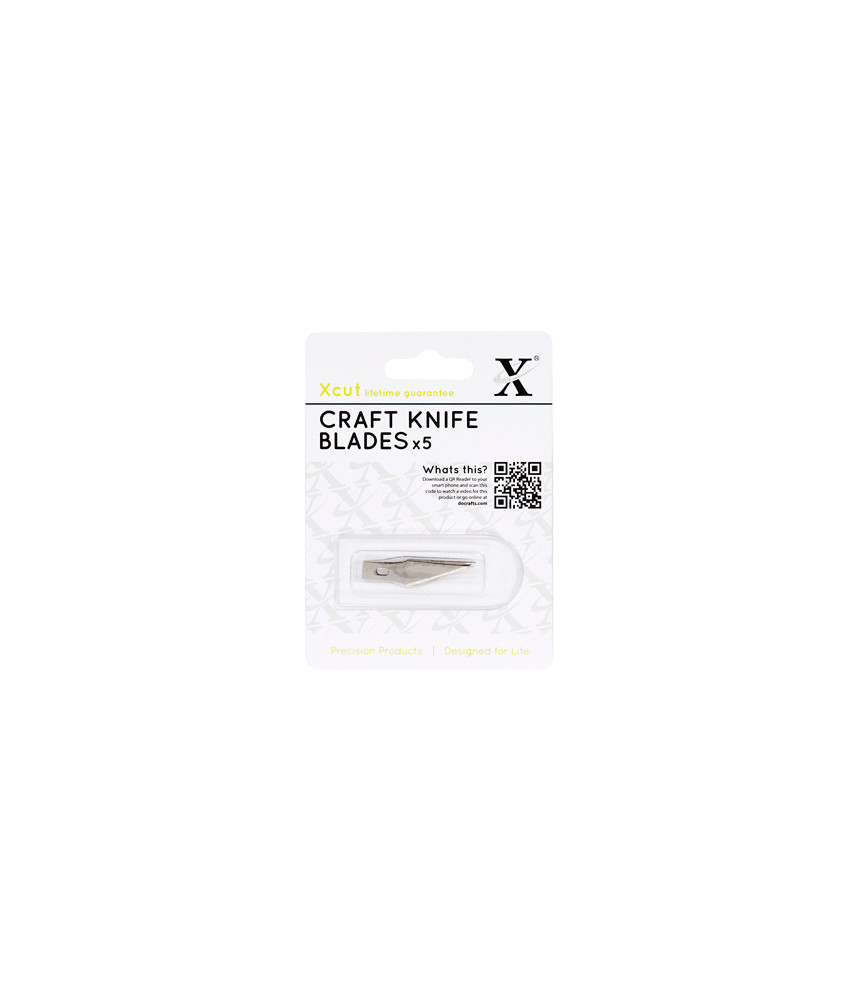 Xcut Craft Knife Replacement Blades (5 Pieces)