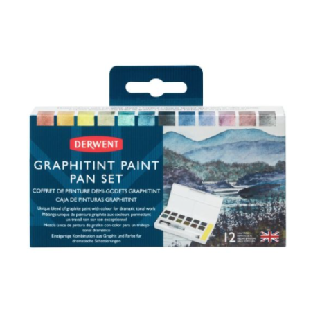 DERWENT GRAPHITINT PAINT PAN SET