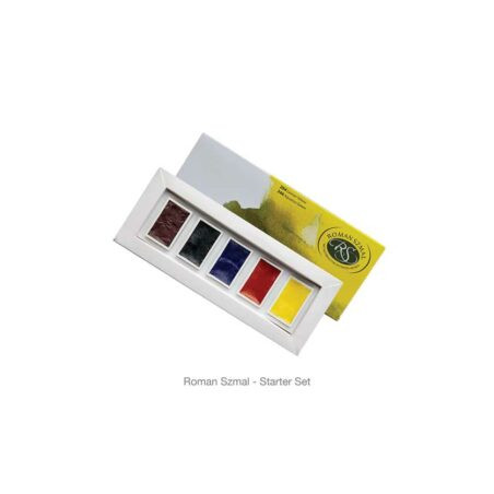 Aquarius Watercolour Paint Pan Sets Roman Szmal 5pc