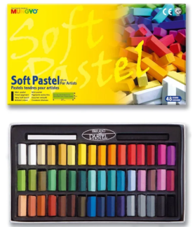 Mungyo Soft Pastels Half Sized 48pcs