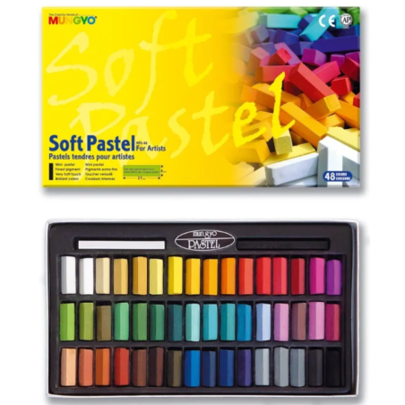 Mungyo Soft Pastels Half Sized 48pcs