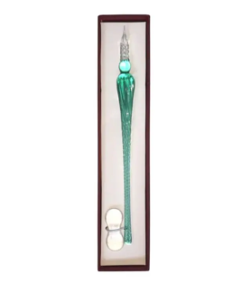 Pro-Art Calligraphy Glass Dipping Pen - Ice Green