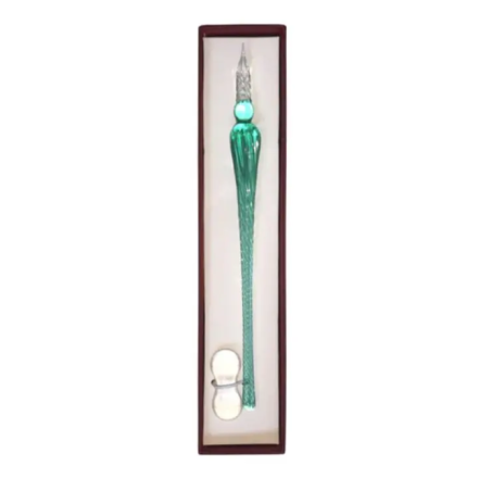 Pro-Art Calligraphy Glass Dipping Pen - Ice Green