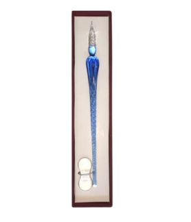 Pro-Art Calligraphy Glass Dipping Pen - Ice Blue