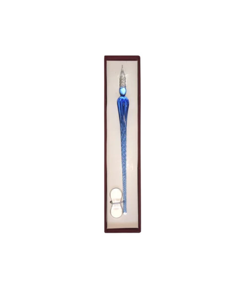 Pro-Art Calligraphy Glass Dipping Pen - Ice Blue