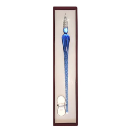 Pro-Art Calligraphy Glass Dipping Pen - Ice Blue