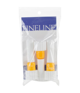 Fineline 20 Gauge Applicator Tip 3pc 18/410 Yellow Band