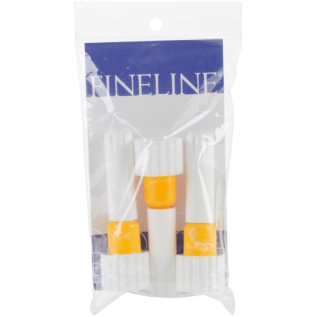 Fineline 20 Gauge Applicator Tip 3pc 18/410 Yellow Band