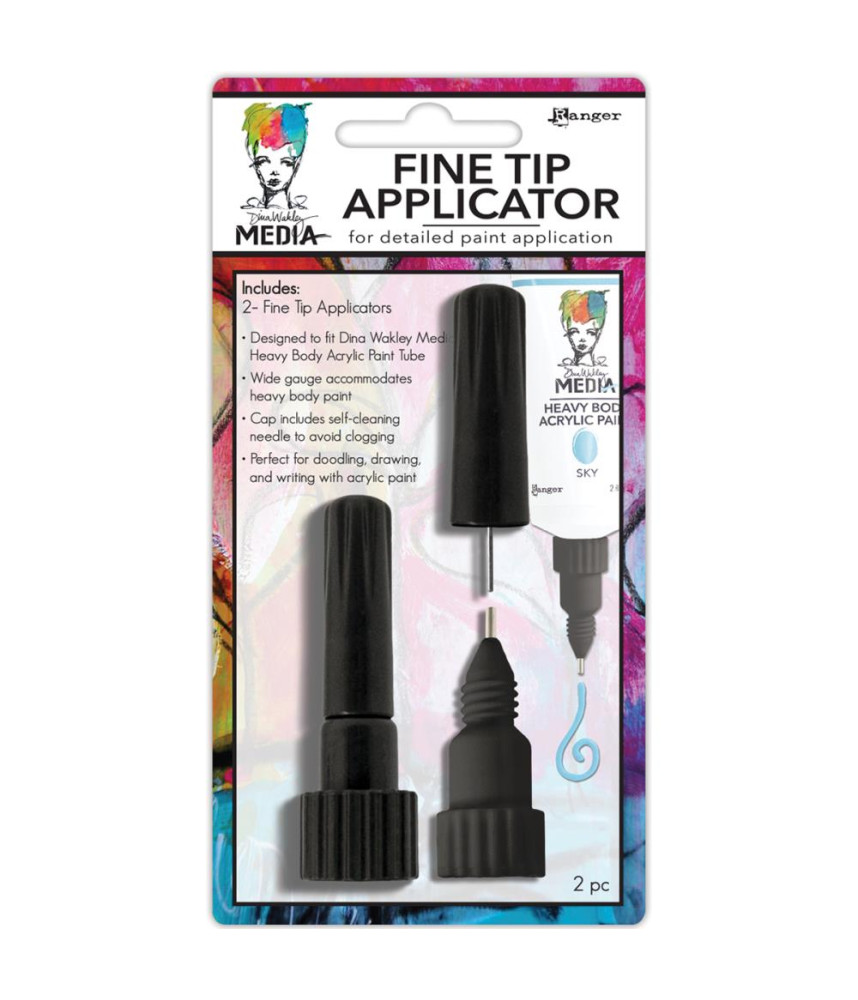 Ranger Dina Wakley Media Fine Tip Applicators 2pc