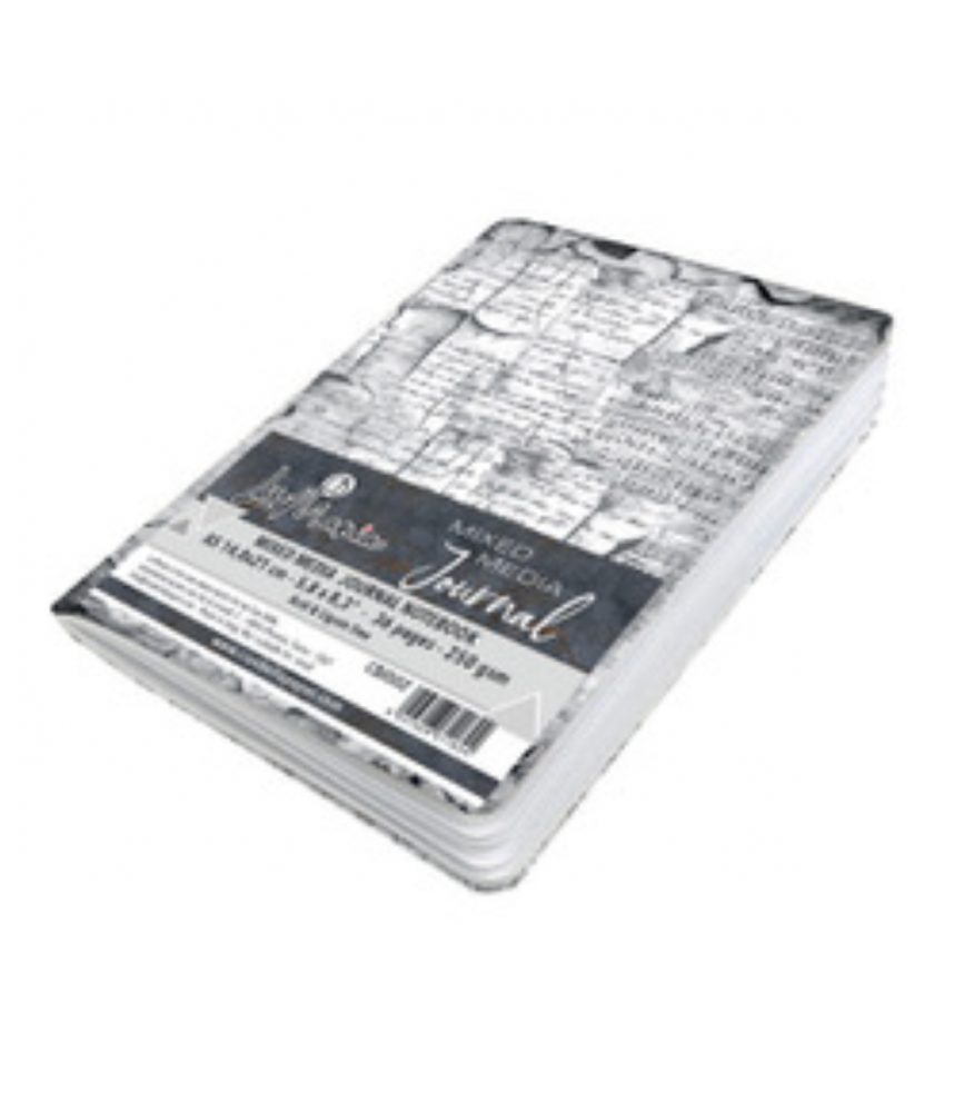 Journal Notebook Mixed Media A5 14,8 x21cm 5.8x8.3 36/Pkg 300gsm