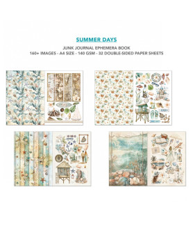 Summer Days Ephemera Book A4 32/Pkg