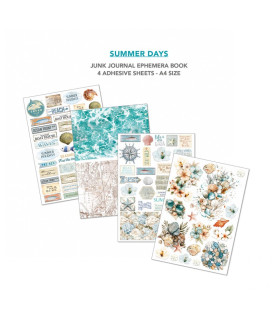 Summer Days Ephemera Book A4 32/Pkg
