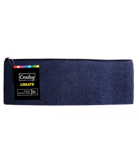 Croxley Denim Pencil Bag 33cm