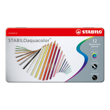 Stabilo Aquacolor 12pcs