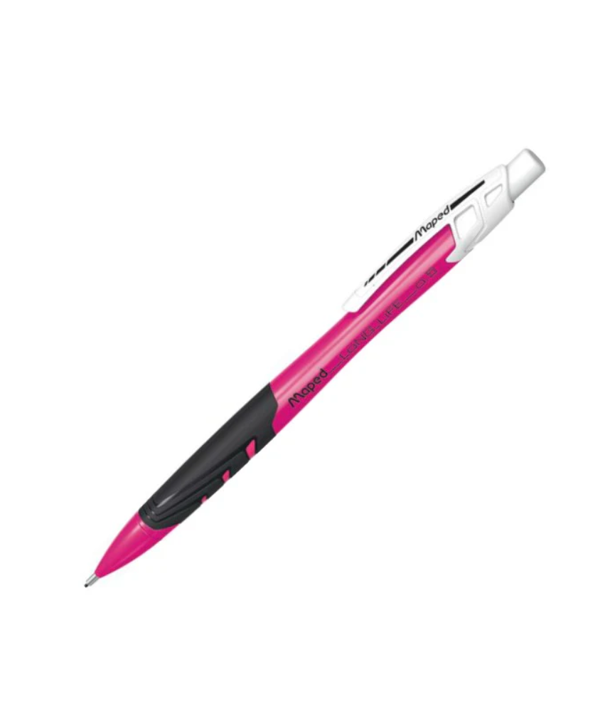 MAPED Clutch Pencil Long Life 0.5mm Pink
