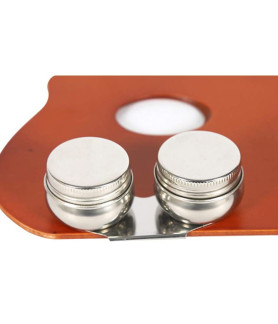 Double Dippers with Lid- Stainless Steel