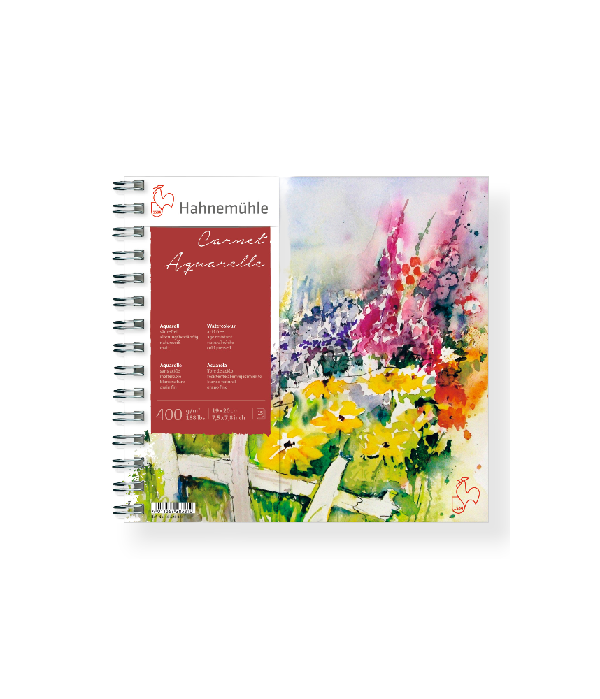 Hahnemühle Carnet de Aquarelle Journal (19 x 20cm)