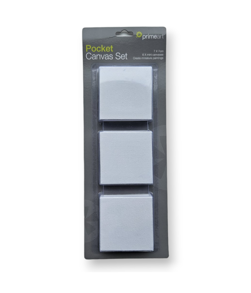 Prime Art Pocket Canvas - 6 Canvases