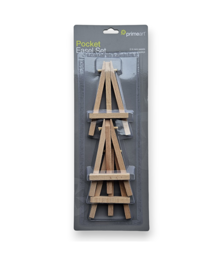 Prime Art Pocket Canvas - 3 Easels