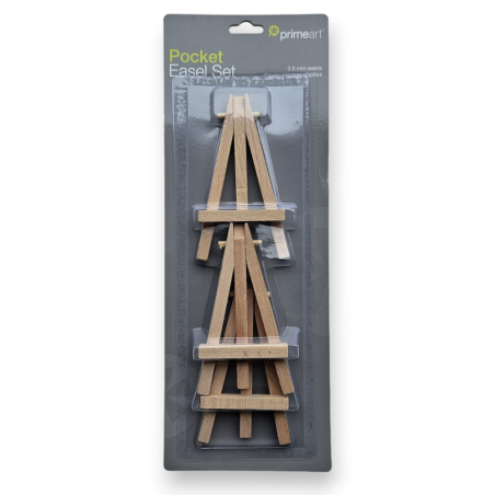 Prime Art Pocket Canvas - 3 Easels