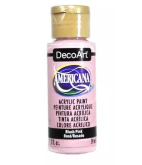 DecoArt Americana Acrylic Paint 59ml 2oz Reds - Blush Pink