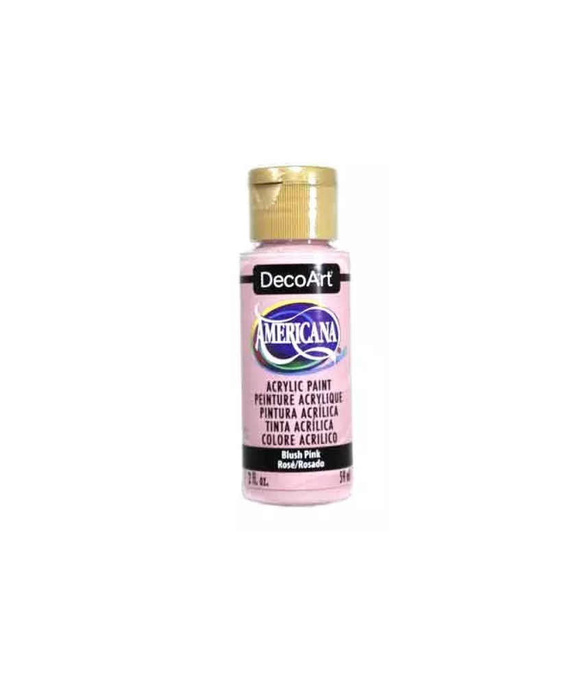 DecoArt Americana Acrylic Paint 59ml 2oz Reds - Blush Pink