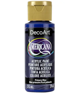 DecoArt Americana Acrylic Paint 59ml 2oz Blues - Primary Blue