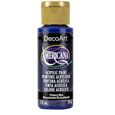 DecoArt Americana Acrylic Paint 59ml 2oz Blues - Primary Blue