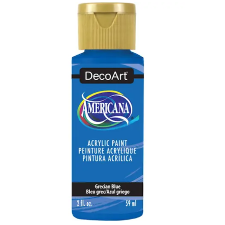 DecoArt Americana Acrylic Paint 59ml 2oz Blues - Grecian Blue