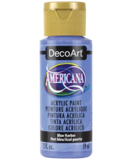 DecoArt Americana Acrylic Paint 59ml 2oz Blues - Blue Harbor