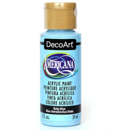 DecoArt Americana Acrylic Paint 59ml 2oz Blues - Baby Blue