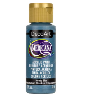 DecoArt Americana Acrylic Paint 59ml 2oz Blues - Moody Blue