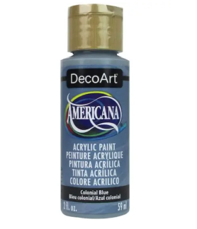 DecoArt Americana Acrylic Paint 59ml 2oz Blues - Colonial Blue