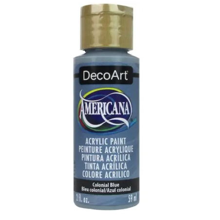 DecoArt Americana Acrylic Paint 59ml 2oz Blues - Colonial Blue