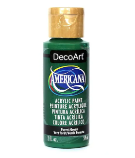 DecoArt Americana Acrylic Paint 59ml 2oz Greens - Forest Green