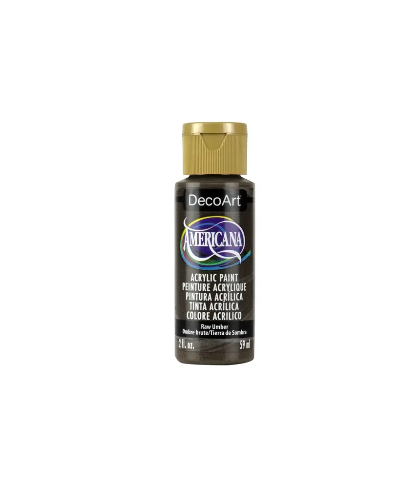 DecoArt Americana Acrylic Paint 59ml 2oz Browns - Raw Umber