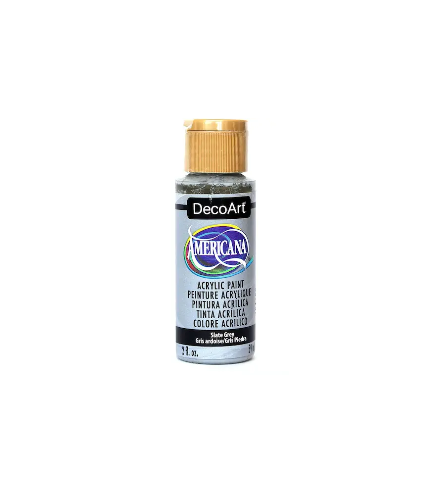 DecoArt Americana Acrylic Paint 59ml 2oz Greys - Slate Grey