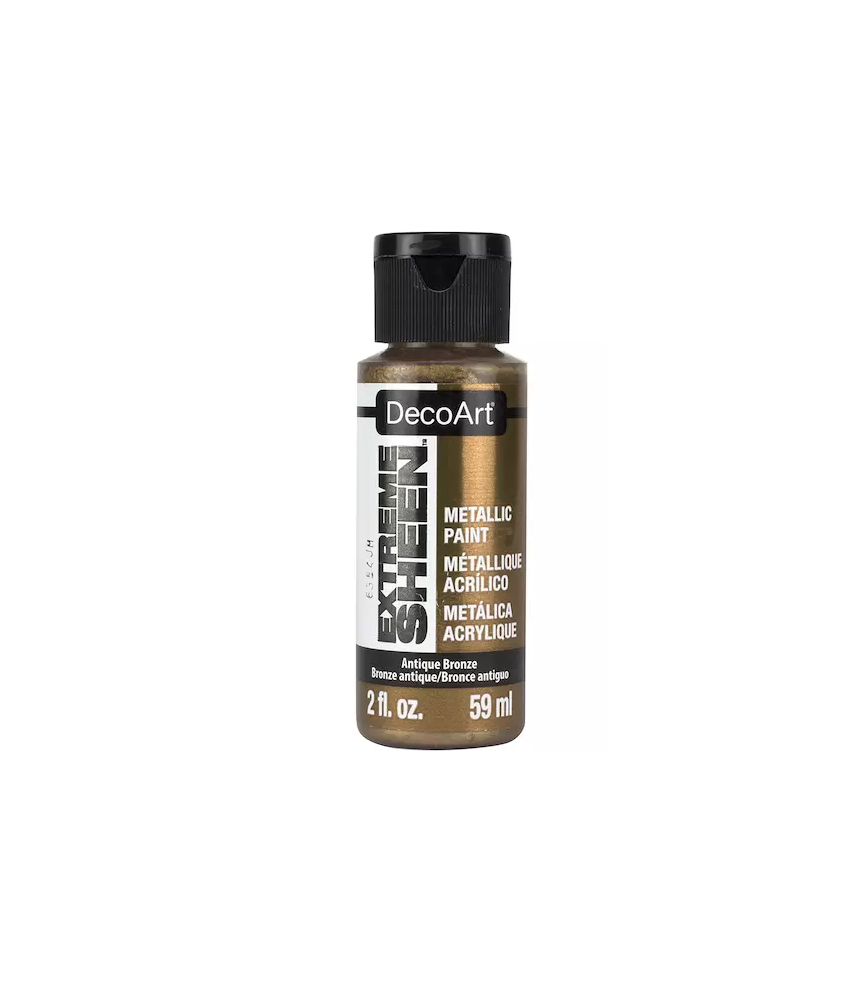 DecoArt Extreme Sheen Metallic Paint 59ml 2oz - Antique Bronze